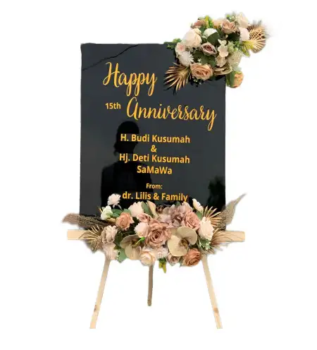 Papan Bunga Akrilik Jeding
